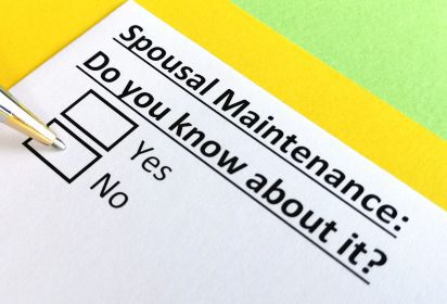 Six Things Worth Knowing about Spousal Maintenance