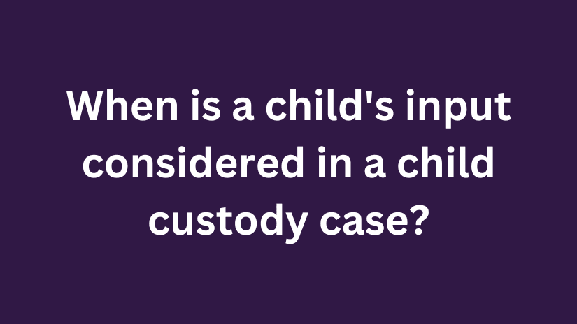 Child Custody